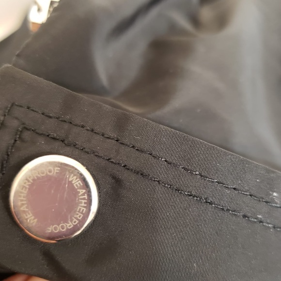 🧩All Black Waterproof Silver Full Women's Jacket - Picture 12 of 15